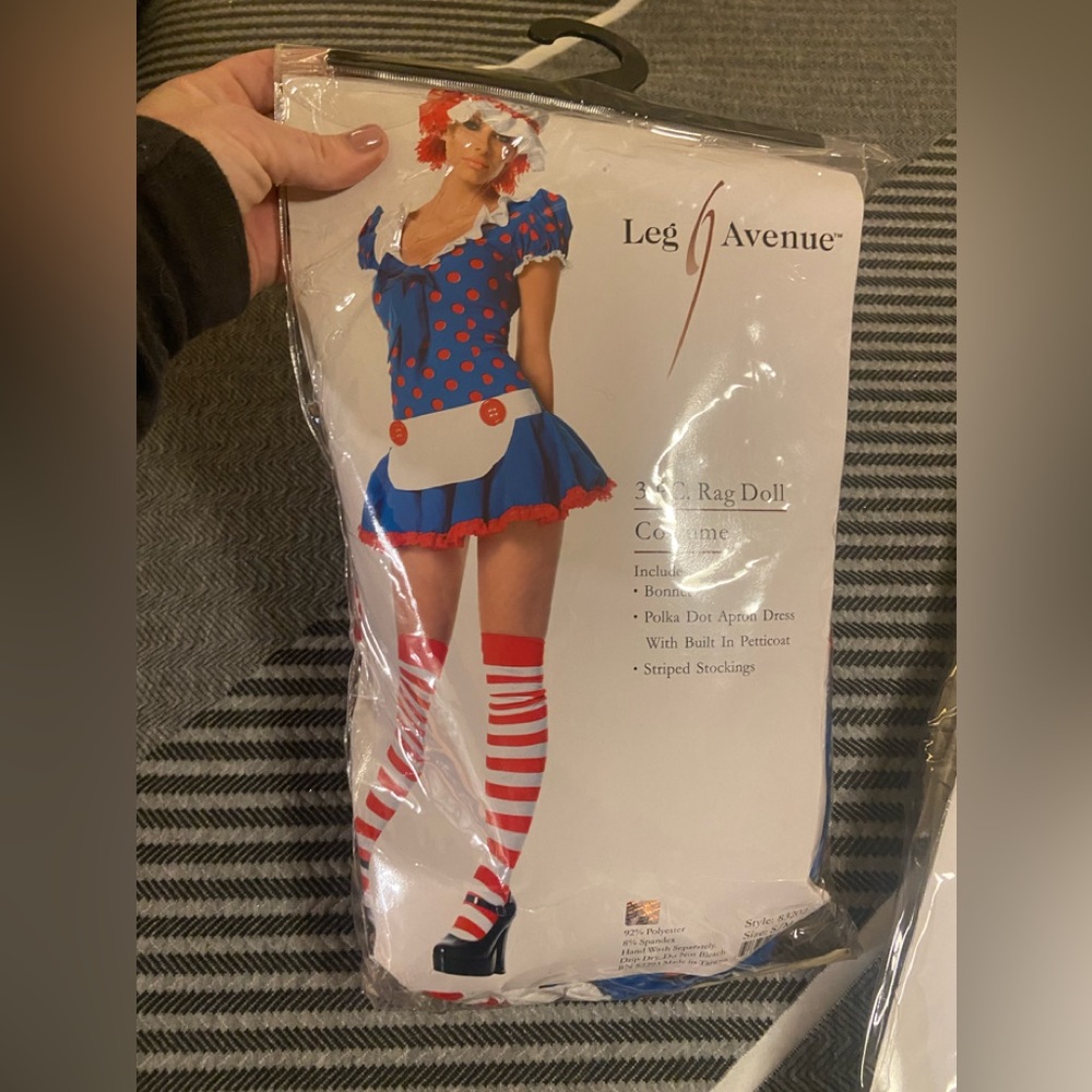 Woman’s Raggedy Ann Halloween Costume